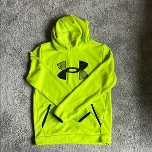 Under Armour Neon Yellow Hoodie
